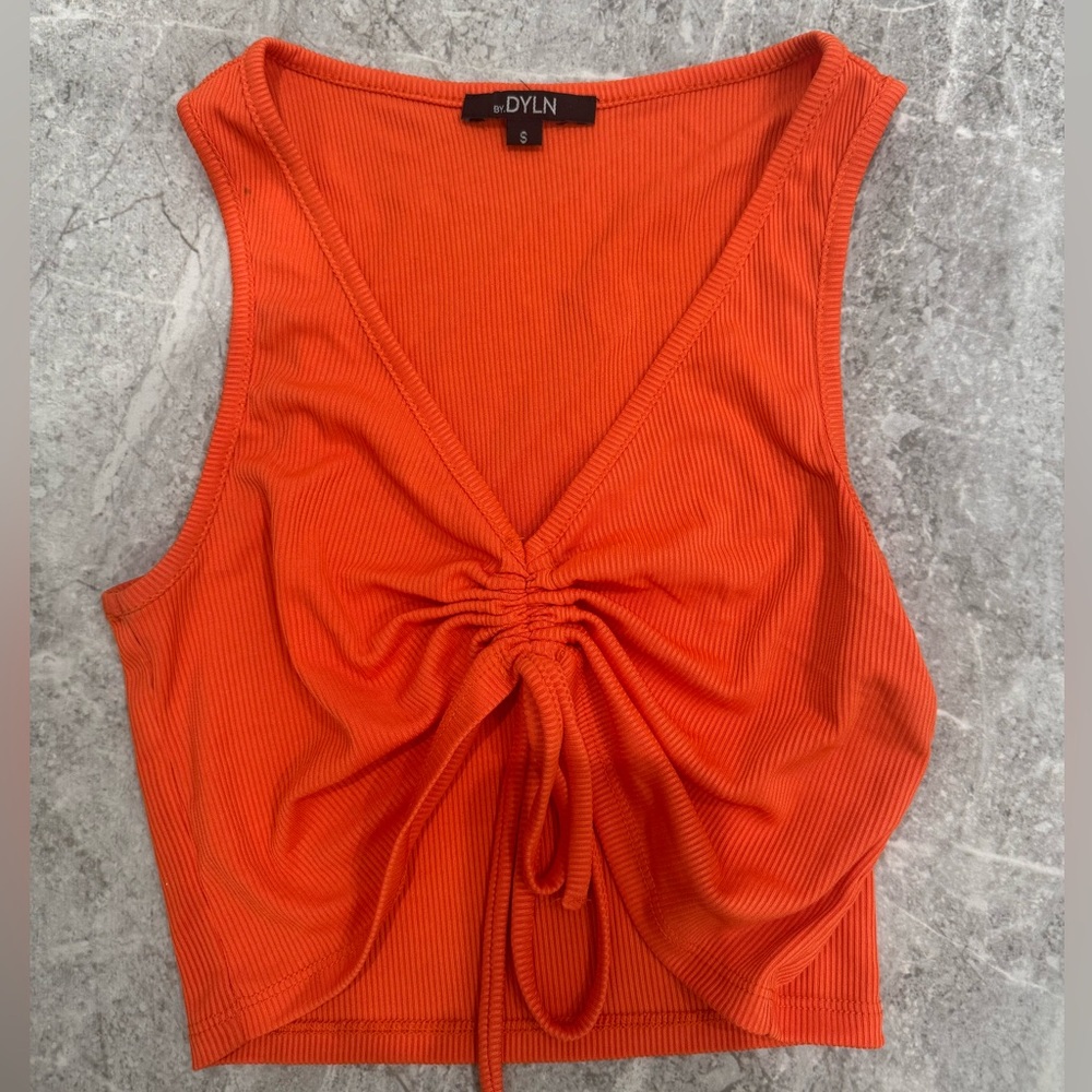 Orange Crop Top